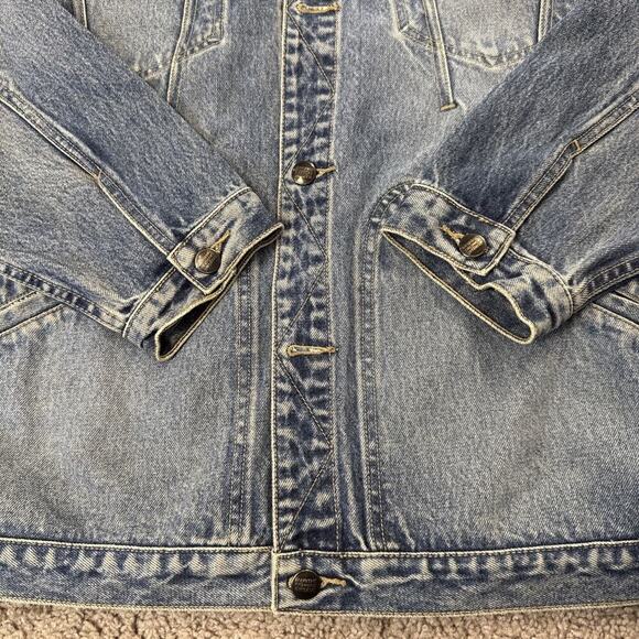 Vintage Marithe Francois Girbaud Denim Jeans Jacket Mens XLY2K Skater - Picture 3 of 6